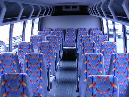 Edison 15-35 Passenger Minibuses Interior
